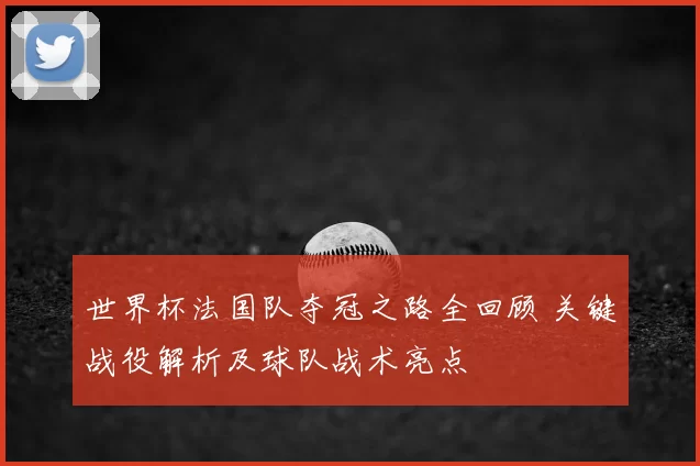 世界杯法国队夺冠之路全回顾 关键战役解析及球队战术亮点