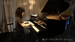 福 由樹子 solo piano 「暮れる夏」(ご来場）